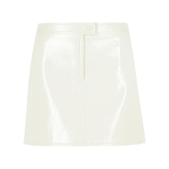 Courreges 'Reedition' White Polyester Blend Miniskirt Women